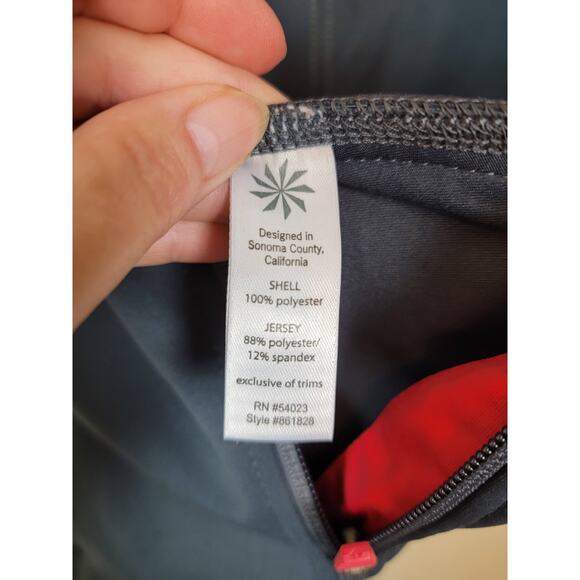 Athleta Womens Athletic Zip Up Jacket Vest Sleeveless Zipped Pocket Gray Medium - Picture 6 of 7